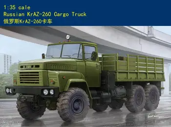 Набор пластиковых моделей российского грузового автомобиля КрАЗ-260 Hobbyboss 85510 в масштабе 1/35