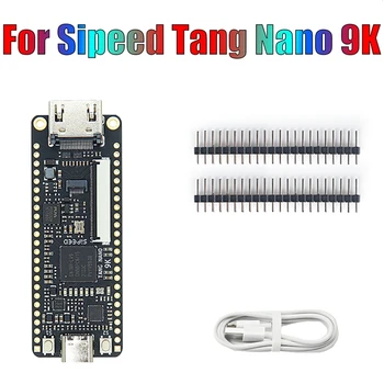 Для платы разработки Sipeed Tang Nano 9K FPGA GW1NR-9 RISC-V HD с кабелем Type C