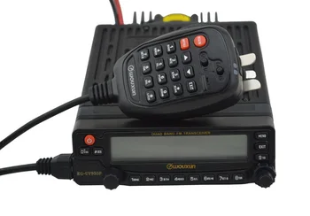 Приемопередатчик Wouxun Mobile CB Radio KG-UV950P, передача в высоком диапазоне и прием в восьми диапазонах, автомобильная радиостанция мощностью не более 50 Вт