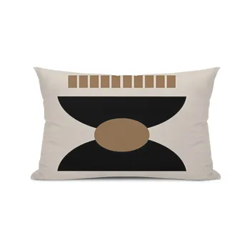 Прямоугольный чехол для подушки с абстрактным рисунком, Наволочка из полиэстера 30x50, Декоративные диванные подушки, наволочка для домашнего декора
