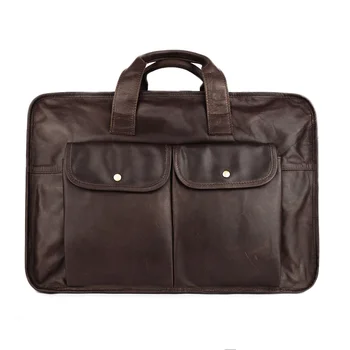 Мужская сумка-мессенджер из натуральной кожи, деловая мужская сумка через плечо для мужчин 15,6 