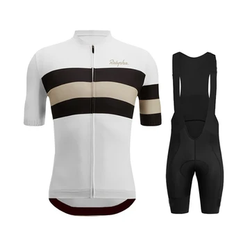 2023 Новая Велосипедная Рубашка Raphaful, Летний Мужской Комплект Велосипедной одежды с коротким рукавом, Удобный Дышащий Велосипедный Нагрудник, Горный велосипед