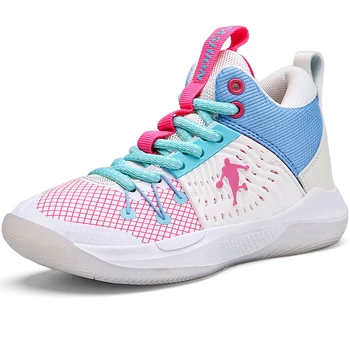 Высококачественная Детская Брендовая Баскетбольная обувь для мальчиков, Детские Кроссовки, Спортивная обувь для девочек, Детская обувь для мальчиков и девочек, зимние ботинки