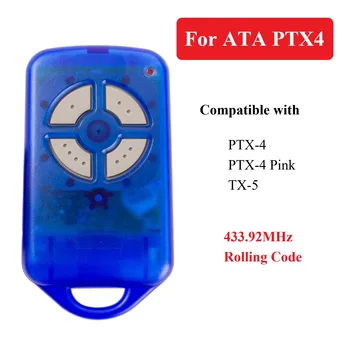 Для ATA PTX4 Пульт Дистанционного Управления Для ATA PTX4 Securacode Пульт Дистанционного Управления Гаражными Воротами 433,92 МГц Ручной Передатчик Подвижного кода