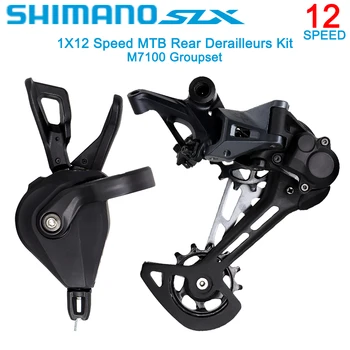Комплект Переключателей Скоростей SHIMANO SLX 1X12 для горного велосипеда 12S 12V Shifter SL-M7100 Задний Переключатель RD-M7100-SGS Оригинальные Запчасти для Велосипедов