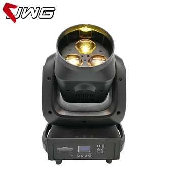 Высококачественные светодиодные движущиеся головные фонари 3x40 Вт 4в1 с зумом для промывки луча, мини-сцена Bee Eye LED