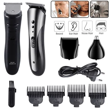 Многофункциональная машинка для стрижки волос Kemei, профессиональный триммер для волос, Электрический Триммер для бороды, Машинка для стрижки волос Trimer Cutter