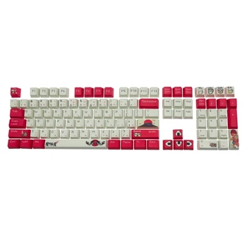 40GE 108 клавиш/набор OEM Jujiuwu Theme Keycap PBT Процесс сублимации красителя для механической клавиатуры