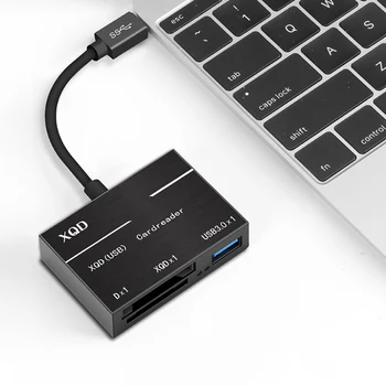 Готовый запас USB 3.0 Type C USB to SD XQD Card Reader Кабель-адаптер Для камеры USB3.0/2.0 XQD ABS Портативный Для Sony Серии G