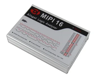 Kingst MIPI16 USB Logic Analyzer Максимальная частота дискретизации 500 М, 16 каналов, 10B выборок, анализ протокола MIPI DSI LP, программное обеспечение на английском языке