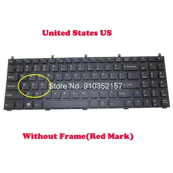 Клавиатура для CLEVO B5100M E7130 B5121 B5123 B5125 B5130M B7110 B7130 C5105-C C5500Q-C C5505-C E5120Q-C E5125-C X7200 X8100