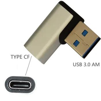 Адаптер USB Type C OTG Type-C USB 3.0 Male to USB C Female OTG Data Adapter Конвертер Кабель-Адаптер Для Macbook iphone 11 pro