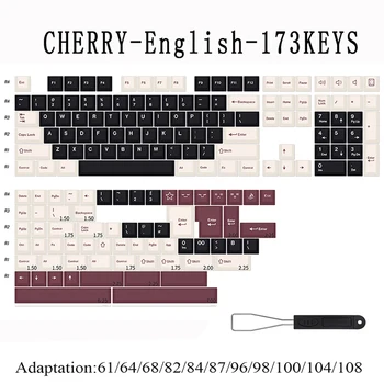 173 Клавиши GMK Keycap Clone 8008 Rome Cherry Profile Design MX Double Shot PBT Keycaps Для механической клавиатуры На заказ