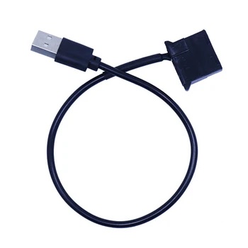USB к Molex 4-контактный Вентилятор охлаждения компьютера для ПК 1 Фут Соединительный кабель-адаптер