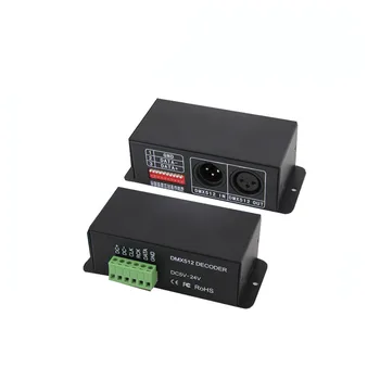 1X светодиодный декодер сигналов DMX-SPI с поддержкой dream Color IC WS2801/WS2803 Бесплатная доставка