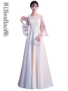 Кружевное Женское Китайское Традиционное свадебное платье Elegance Cheongsam Свадебное платье Vintage Vestido De Noiva
