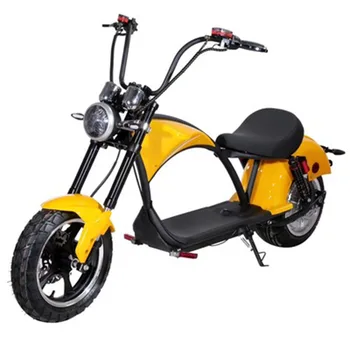 Электрический мотоцикл 2000 Вт Citycoco 60V20Ah Съемная литиевая батарея Макс 65 км/ч