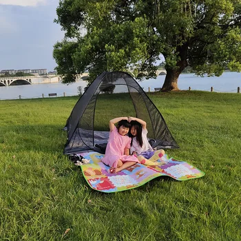 Открытый кемпинг, солнцезащитная палатка для рыбалки, солнцезащитная палатка с москитной сеткой, внутренний двор, парк отдыха, палатка для игры в карты для 3 человек и
