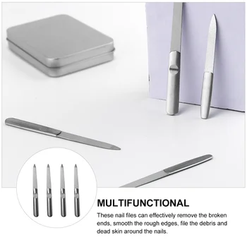 Инструменты для маникюра, Педикюрный нож, прочные пилочки для ногтей, Инструмент для маникюра, Бытовой Маникюр, Практичный Компактный Салон