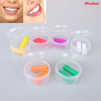 2 шт./кор., выравниватель для зубов, Подставки для жевательных резинок, Ортодонтические зубные палочки