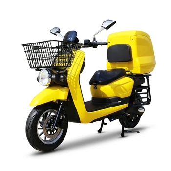Доставка еды Электрический скутер Перезаряжаемый грузовой электрический мотоцикл