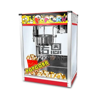Небольшая автоматическая электрическая машина для приготовления попкорна на 8 унций Коммерческая Машина для приготовления попкорна со сферической бабочкой