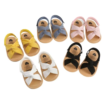 Летняя Новая обувь для новорожденных девочек, сандалии для первых ходоков, Обувь для новорожденных, Повседневные сандалии на мягкой подошве, обувь для малышей, обувь для маленьких мальчиков