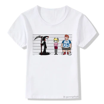 Забавные футболки Для мальчиков с Аниме 