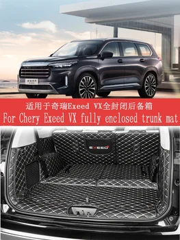 Для Chery Exeed VX (7 мест) Износостойкая накладка на багажник из углеродного волокна 2021-2023 версии autoparts